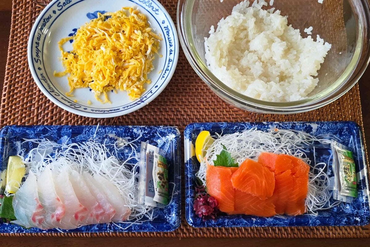 かんたん手まりずし