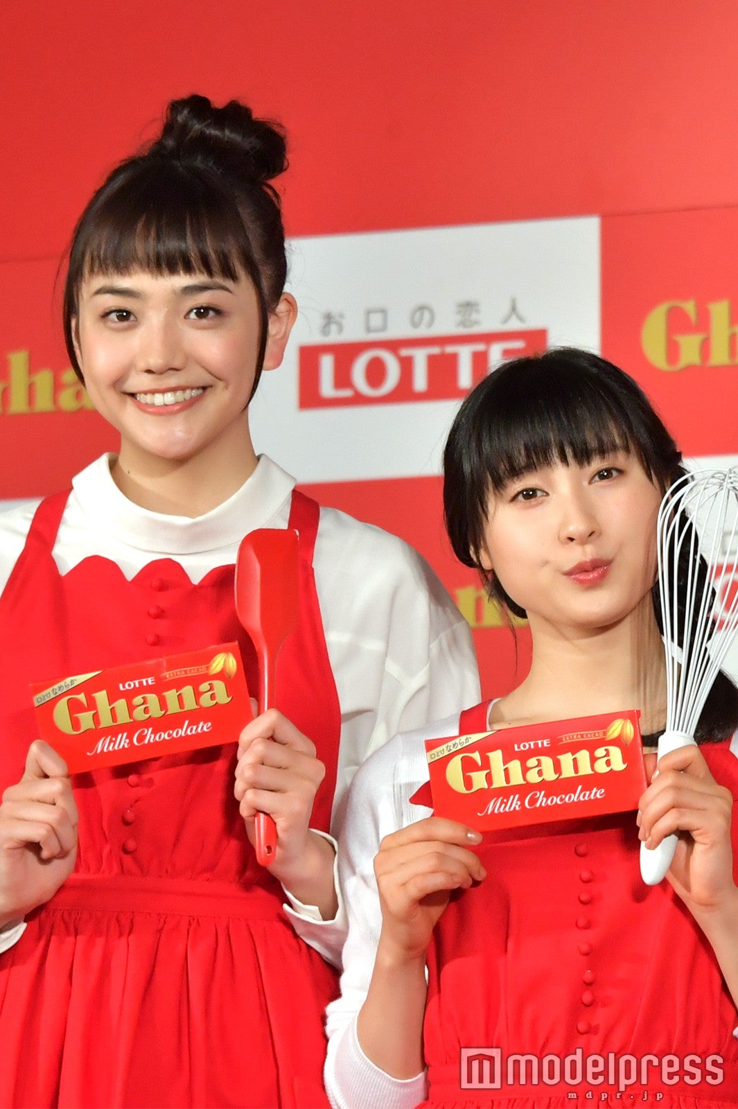 松井愛莉・土屋太鳳 （C）モデルプレス