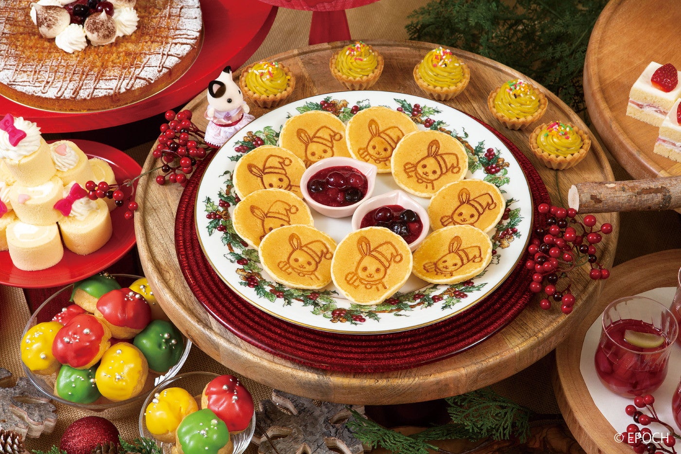 ランチブッフェ with シルバニア森のキッチン／画像提供：京王プラザホテル