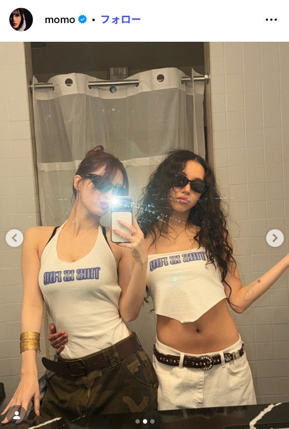 TWICEモモ Instagramより