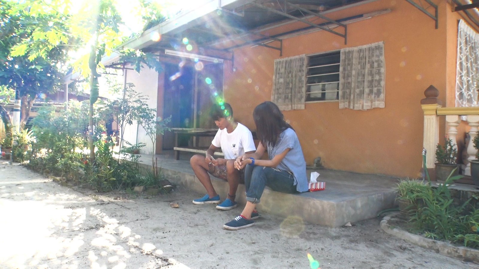 シャイボーイ、かすが／「あいのり：Asian Journey」第18話より（C）フジテレビ