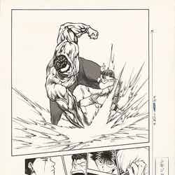 「冨樫義博展 -PUZZLE-」『幽☆遊☆白書』展示原画(C)冨樫義博 1990-94年