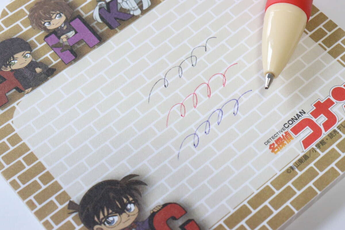 名探偵コナン 三色ボールペン コナン 使用感 名探偵コナン 三色ボールペン コナン 使用感