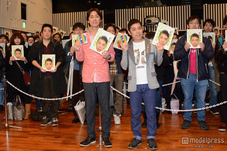 ナインティナイン（左より）矢部浩之、岡村隆史