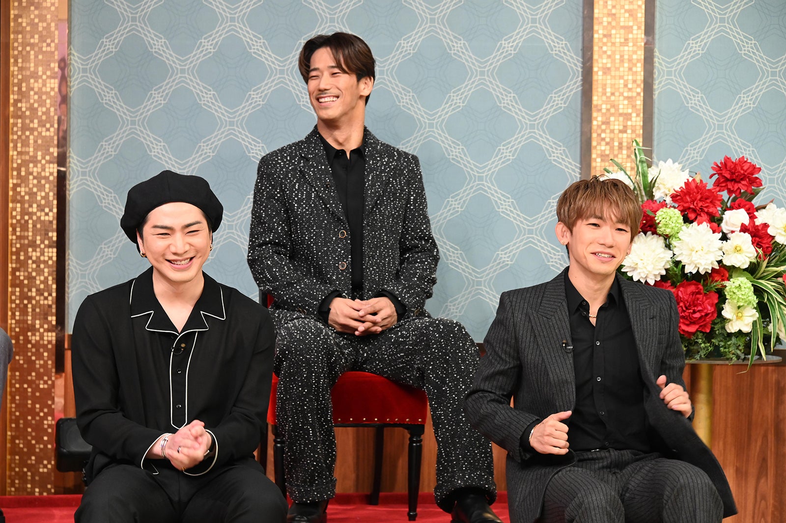 登坂広臣、小林直己、NAOTO（C）日本テレビ