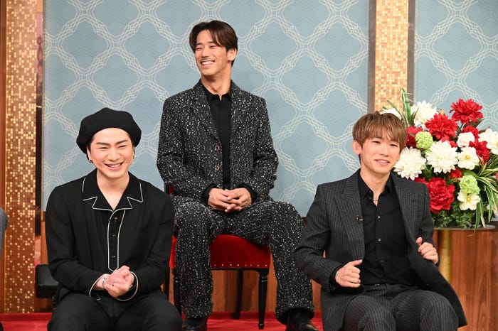 登坂広臣、小林直己、NAOTO(C)日本テレビ