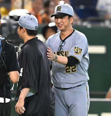 巨人に大勝の阪神・藤川監督 村上は「本当にエースらしい投球」 首位攻防初戦「いつもよりは落ち着いているかなという感じ」 