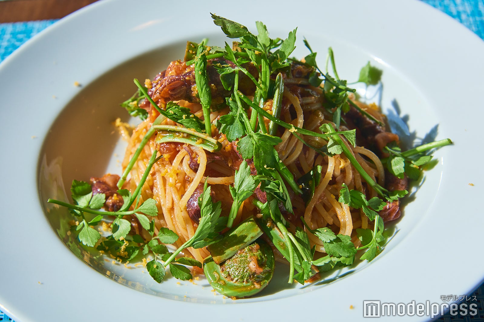 「Bランチ（ホタルイカとふきのとうのトマトソーススパゲティ/1500円＋税）」（C）モデルプレス