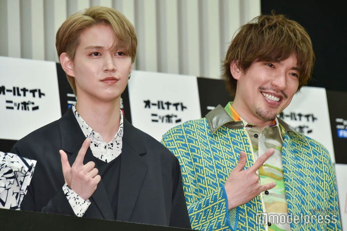 白岩瑠姫、りんたろー。(EXIT)(C)モデルプレス