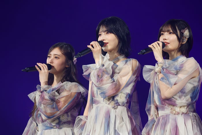 井上和、林瑠奈、中西アルノ(乃木坂46)/提供:乃木坂46LLC