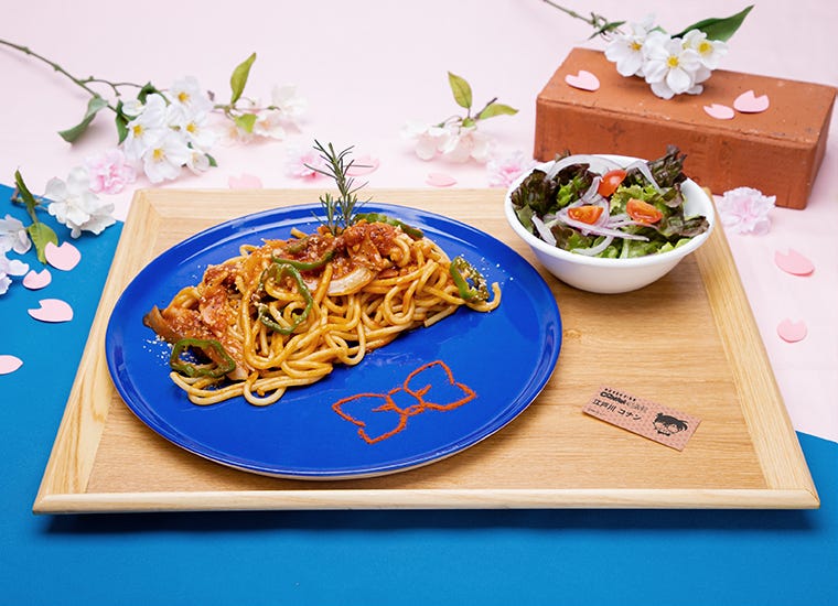 「名探偵コナンカフェ」全国4都市7会場で、“満開の桜”パフェや桜餡入いちごサンドなど