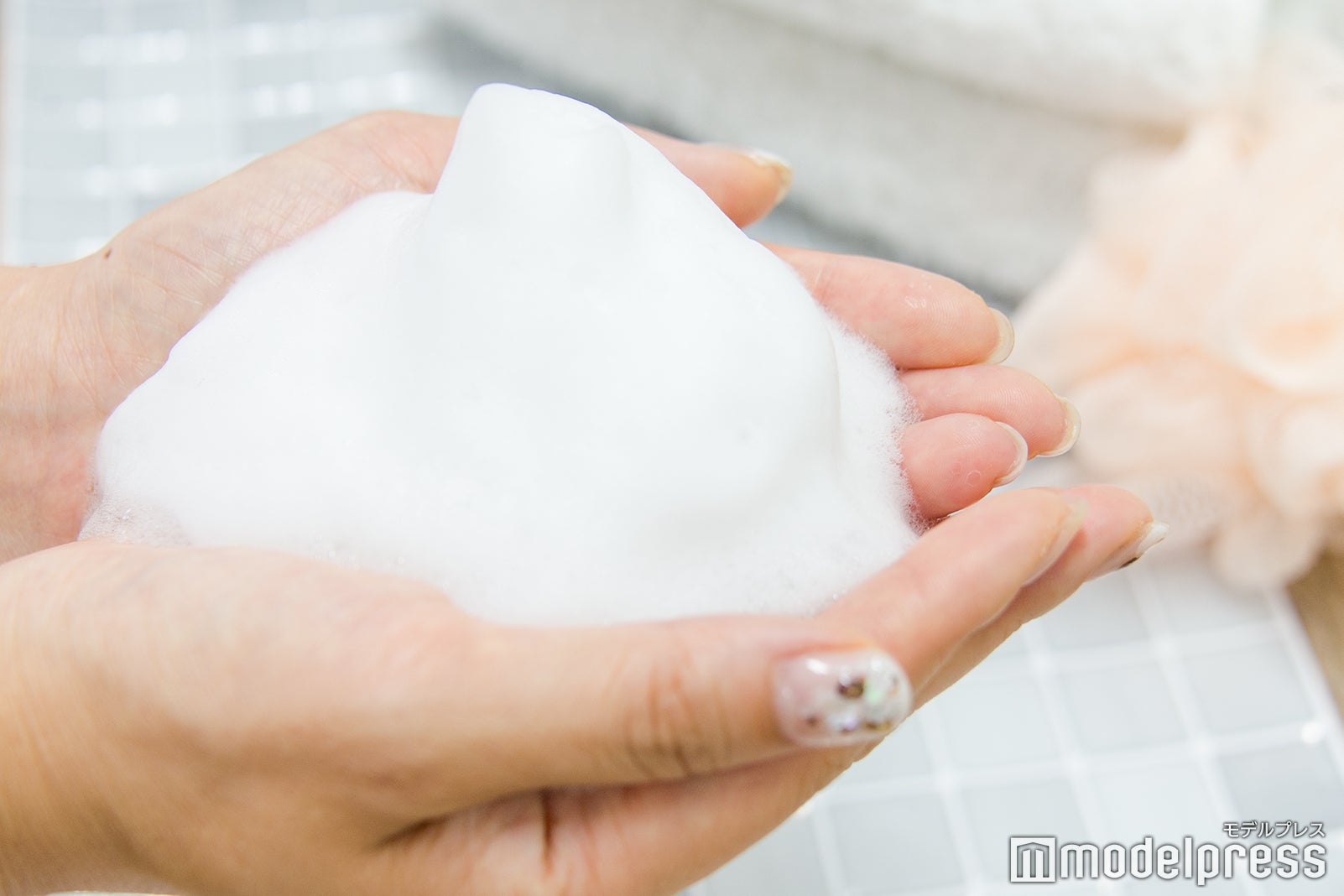 ふんわりとした泡立ち（C）モデルプレス