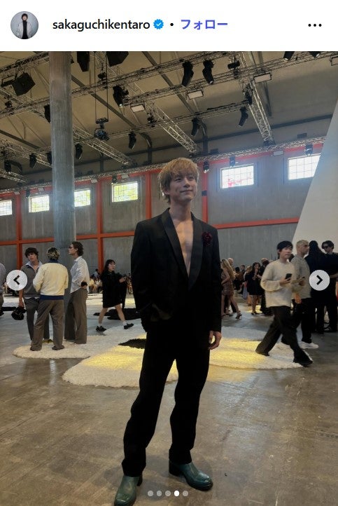 坂口健太郎Instagramより