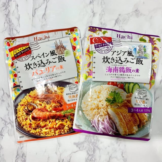 ダイソーの世界の料理