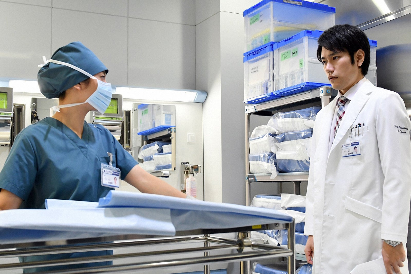 木村文乃、松山ケンイチ「A LIFE～愛しき人～」第6話より（C）TBS