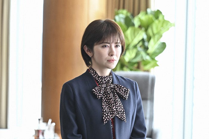 宮澤エマ「キャスター」第9話(C)TBS