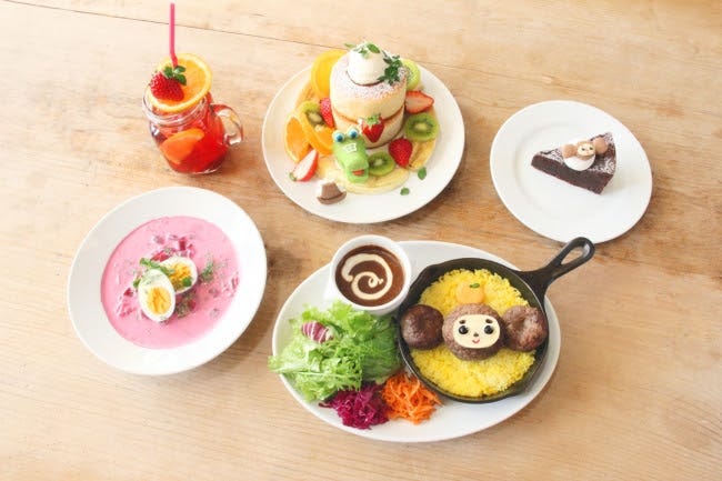 “チェブラーシカカフェ”が吉祥寺パルコに キャラモチーフメニューが胸キュンな可愛さ