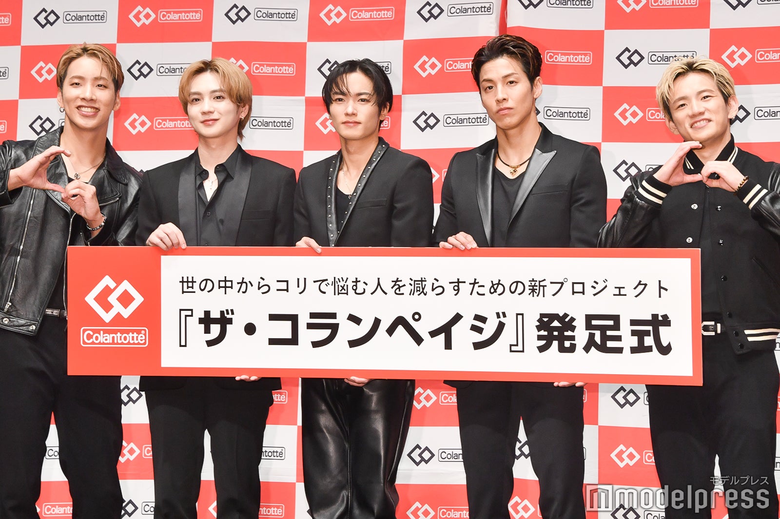 THE RAMPAGE／（左から）陣、吉野北人、川村壱馬、RIKU、浦川翔平（C）モデルプレス