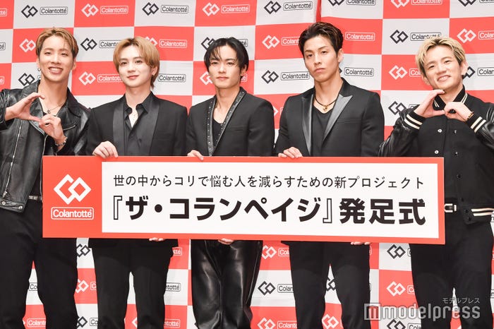 THE RAMPAGE/(左から)陣、吉野北人、川村壱馬、RIKU、浦川翔平(C)モデルプレス