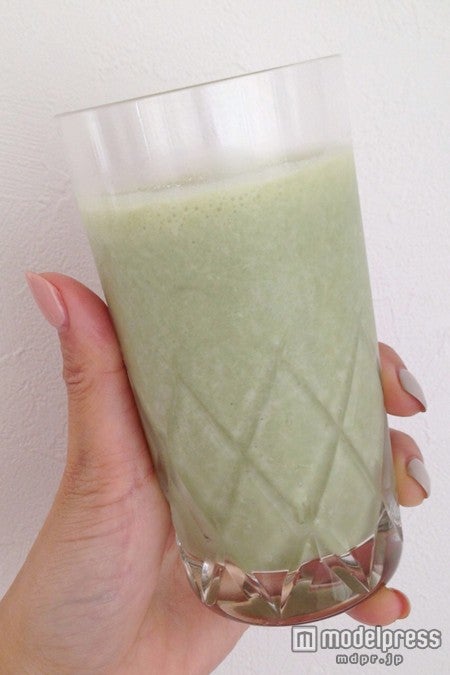 朝のスムージー