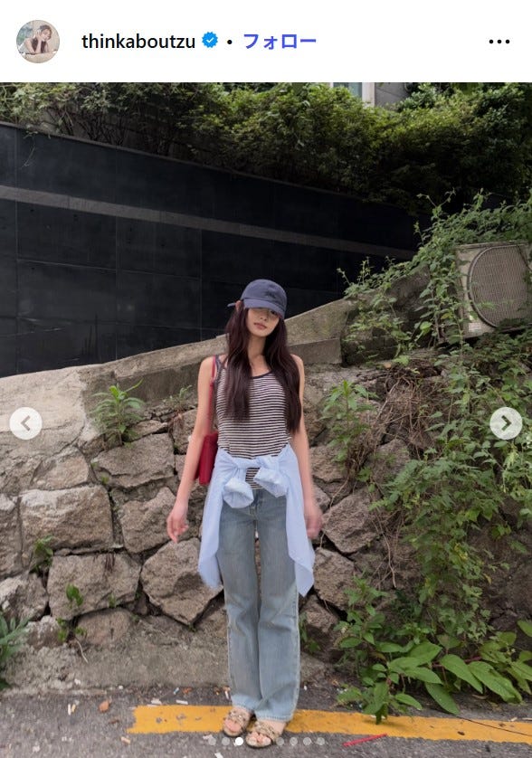 ツウィInstagramストーリーズより