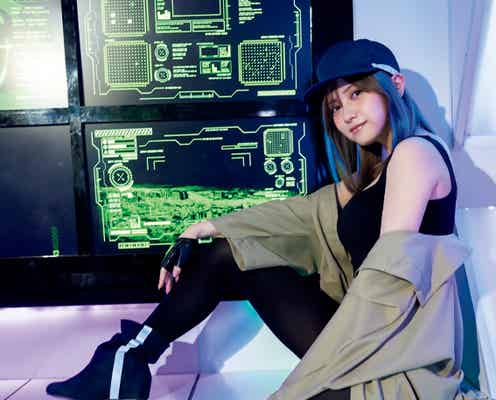 桃月なしこ、コラボグラビアで抜群スタイル輝く 「ヤンマガ」表紙&裏表紙登場