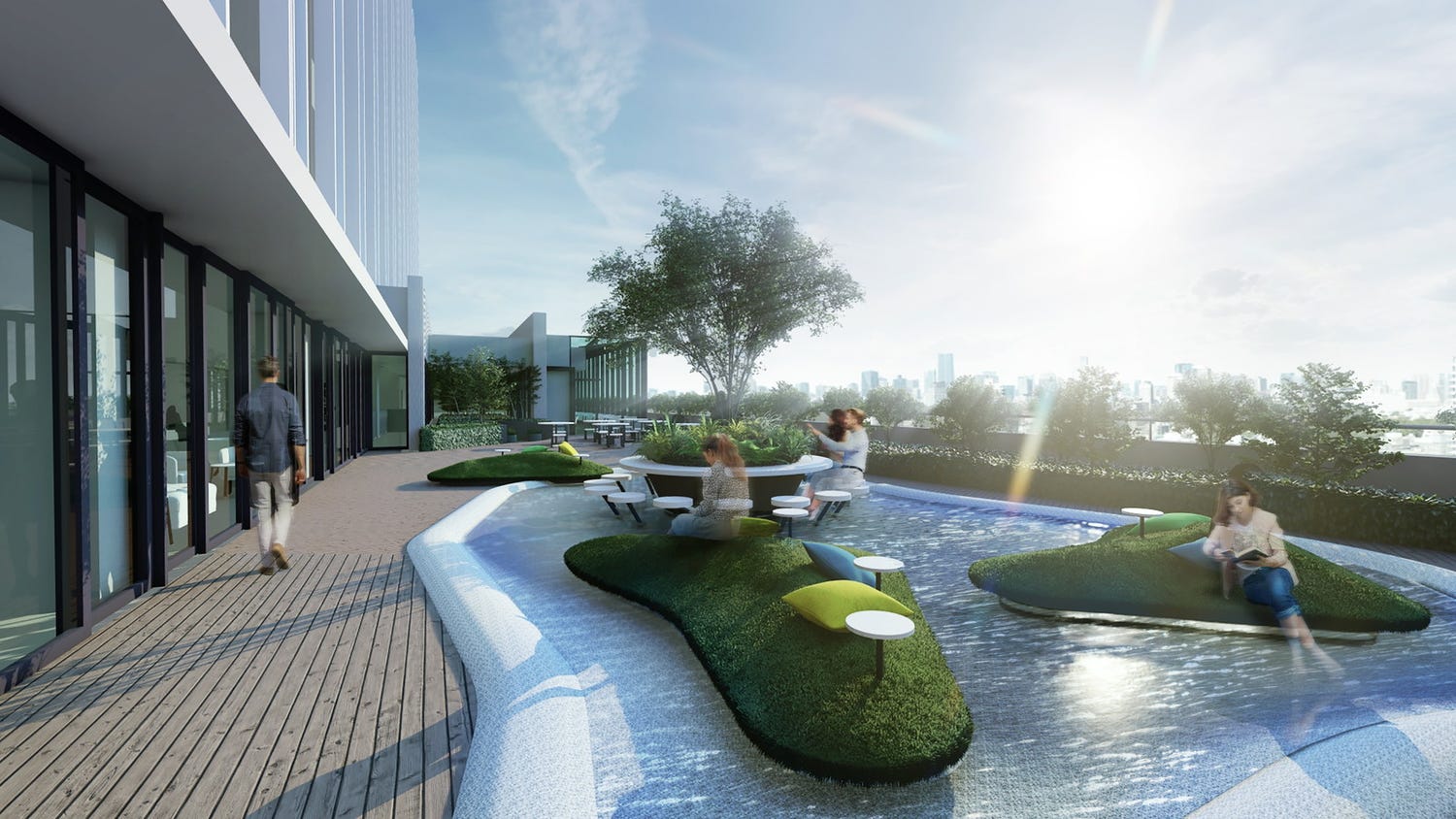 「OMO5東京五反⽥ by 星野リゾート」2024年4⽉11⽇開業、癒しの空中庭園やドッグガーデンを完備