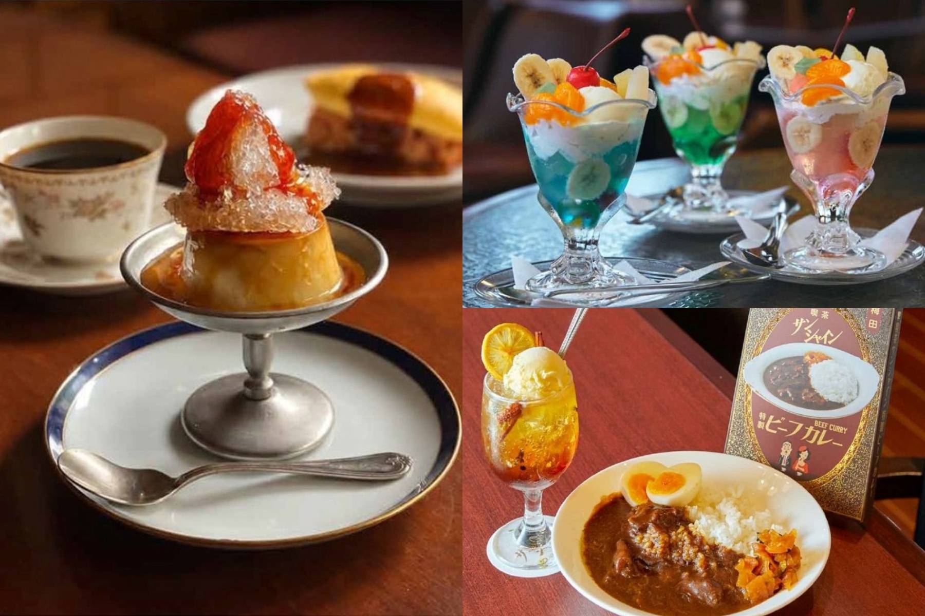 【阪神梅田本店】“純喫茶”全国から大集合！ ソーダパフェ、懐かしプリンなど続々