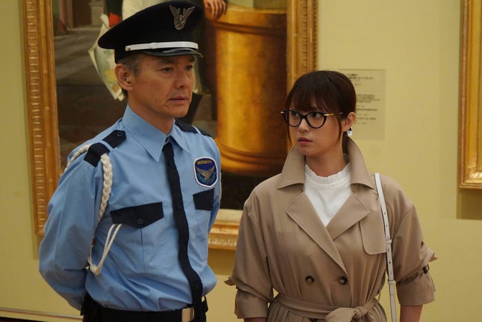 渡部篤郎、深田恭子(C)フジテレビ