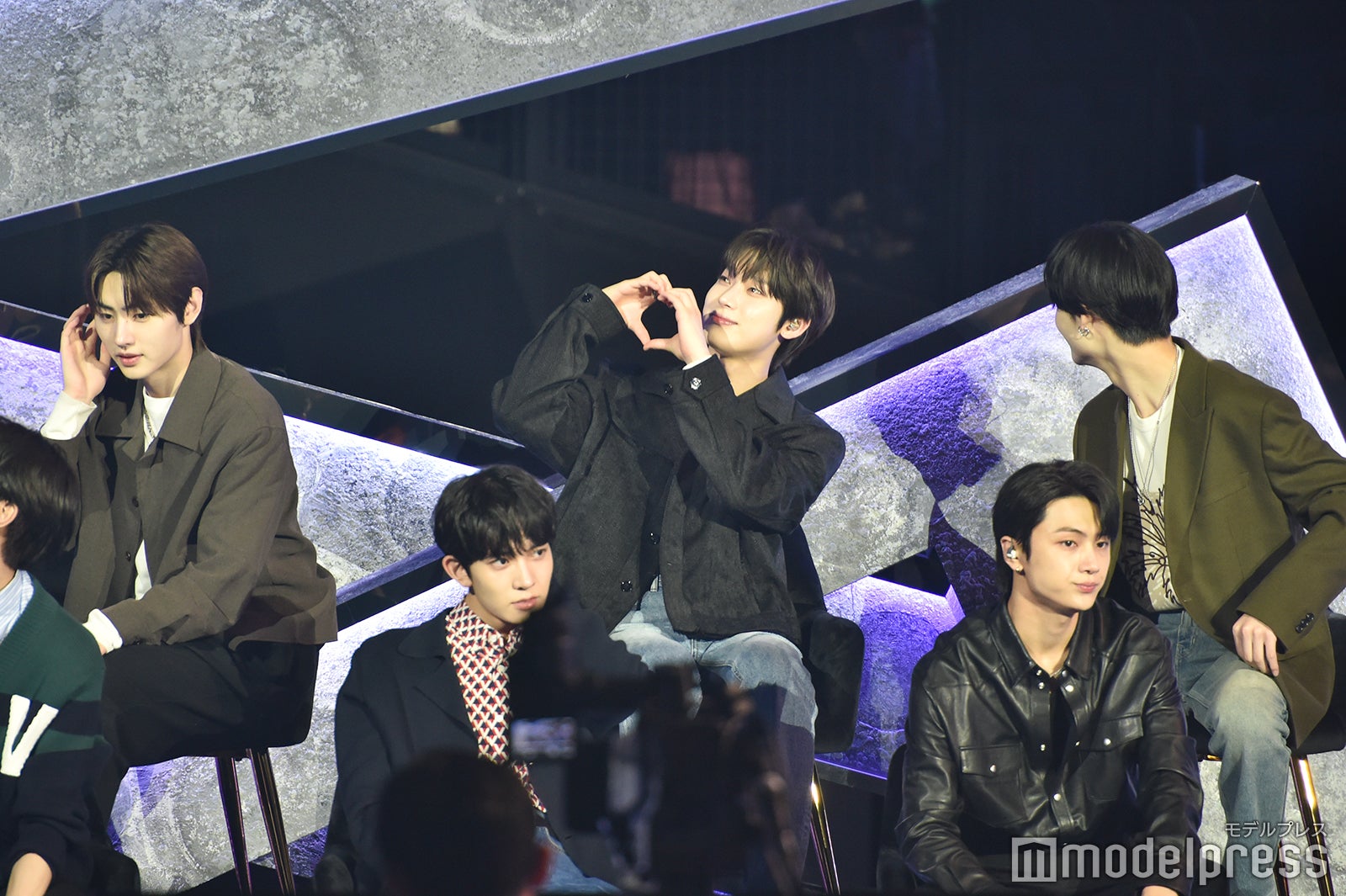 SUNGHOON、HEESEUNG、SUNOO、JAY、NI-KI （C）モデルプレス