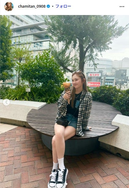 ゆうちゃみInstagramより