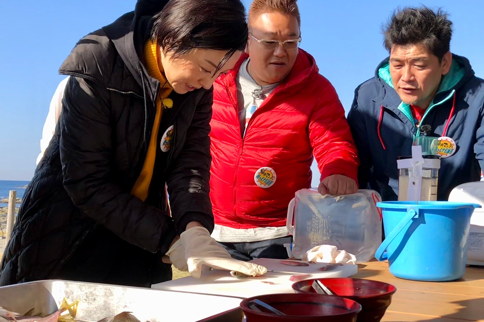 草刈民代、サンドウィッチマン （画像提供：テレビ朝日）