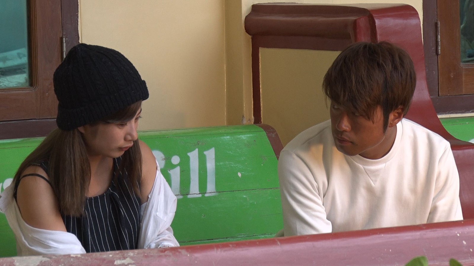 でっぱりん、ハト胸／「あいのり：Asian Journey」第7話より（C）フジテレビ