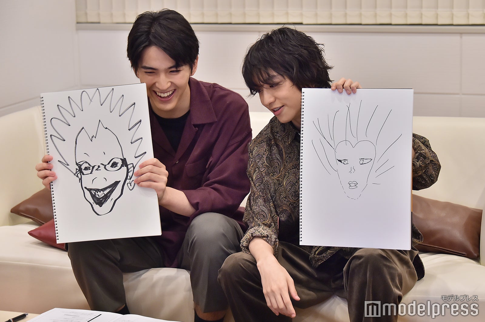 甲斐翔真、松岡広大（C）モデルプレス
