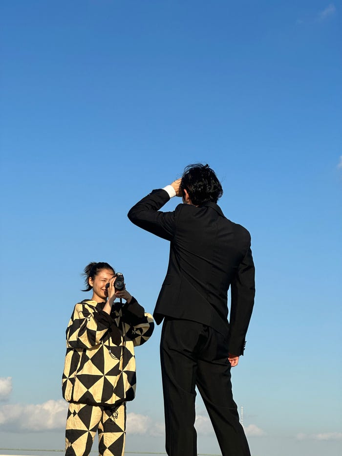 二階堂ふみ、眞栄田郷敦(C)二階堂ふみ/講談社