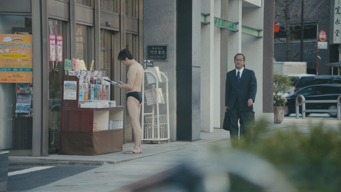 実際のCMカット(提供画像)