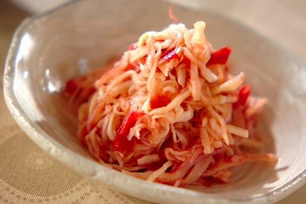 切干し大根の梅ハリハリ