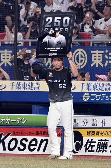 敗れた西武ナインが250Sのロッテ・益田に拍手「なんか、いい光景」「胸が熱くなった」「心意気に感動」