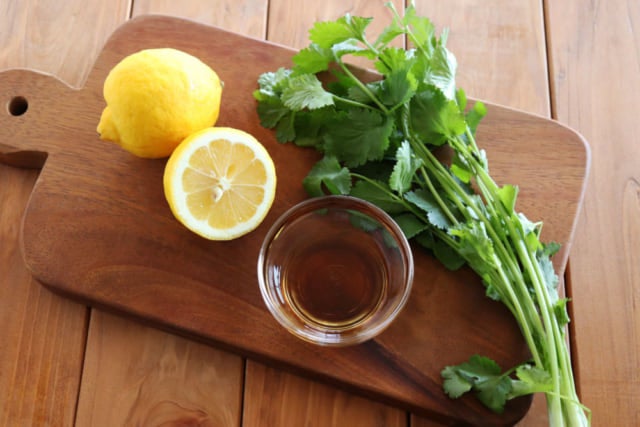 レモンとナンプラーそうめんのアレンジ