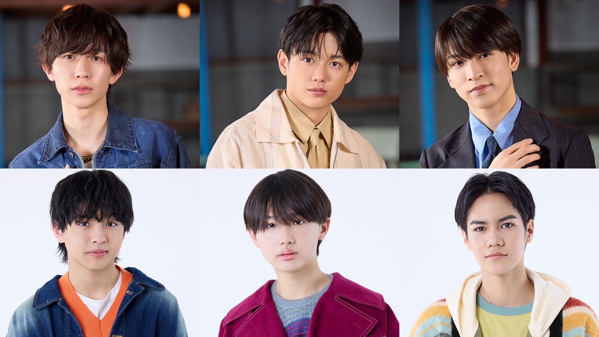 関西ジュニア／（左から時計回りに）永岡蓮王、真弓孟之、山中一輝、角紳太郎、伊藤篤志、池川侑希弥（提供写真）