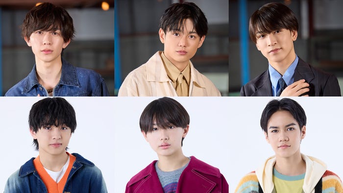 関西ジュニア/(左から時計回りに)永岡蓮王、真弓孟之、山中一輝、角紳太郎、伊藤篤志、池川侑希弥(提供写真)