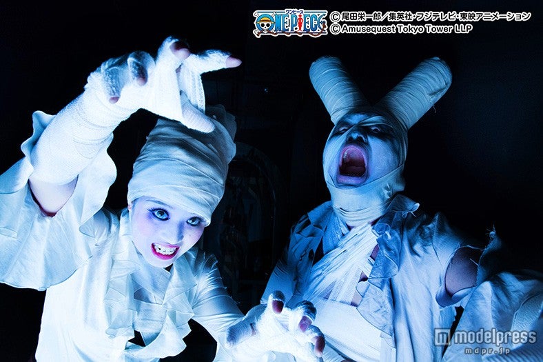 様々なゾンビたちが出現／画像提供：東京ワンピースタワー