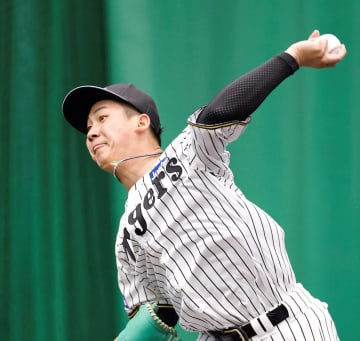 阪神・伊原 宜野座組最多101球「球数」意識 直球の質向上へ「納得するまで投げた」昨季の反省、2年目飛躍へ