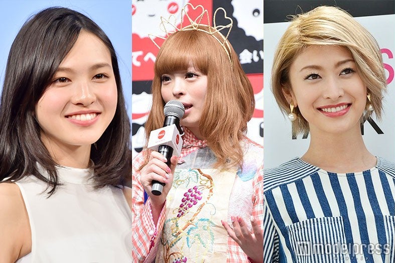 8月1日に最も読まれたニュースは？／（左から）北村優衣、きゃりーぱみゅぱみゅ、山田優（C）モデルプレス