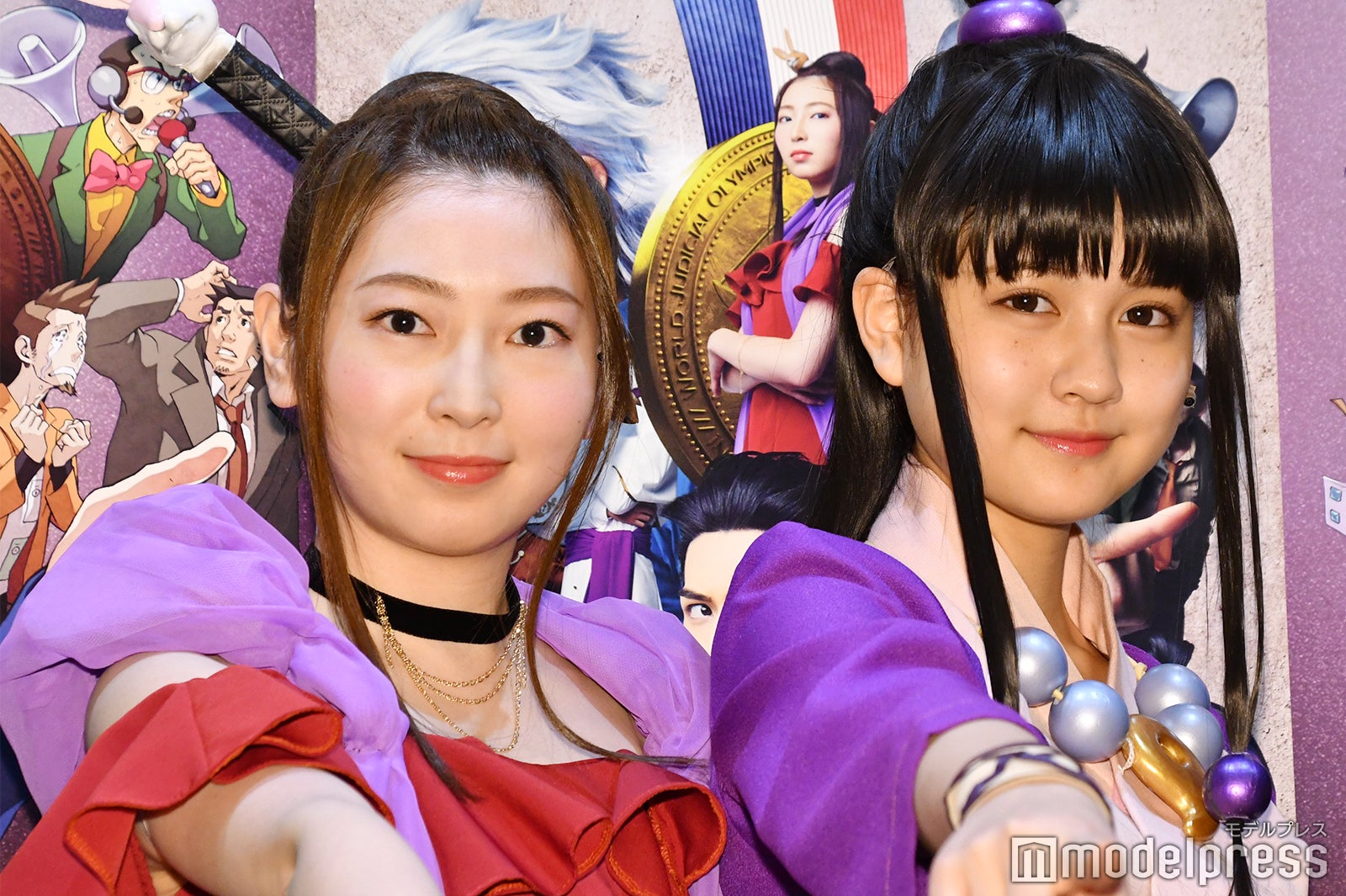 大矢真那、中村麗乃 （C）モデルプレス