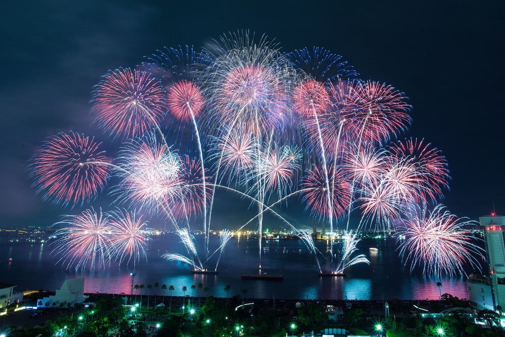 大阪・万博記念公園で芸術花火「万博夜空がアートになる日2022」初開催 - 女子旅プレス