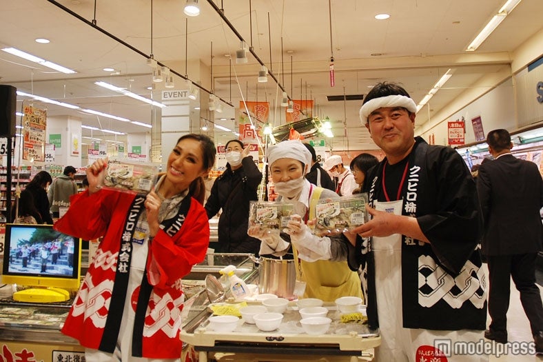 「三陸水産復興応援！『がんばろう東北』全国カキキャンペーン」を行ったLie