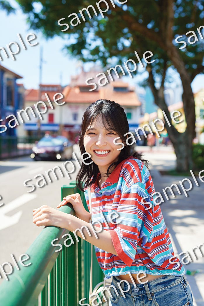 早川聖来「また、いつか」SHIBUYA TSUTAYAポストカード(撮影/熊木優)