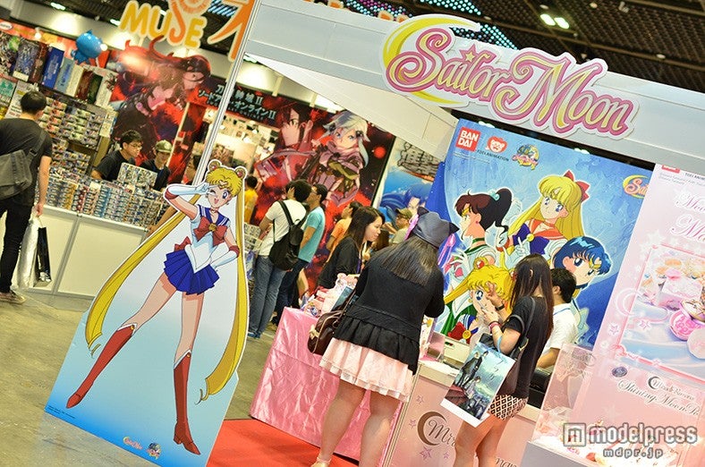 セーラームーンブース／「Anime Festival Asia Singapore 2014」