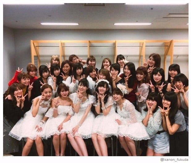 解散の℃-ute＆ハロプロファミリーの集合写真に異変？福田花音の投稿に真野恵里菜も反応